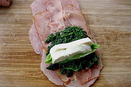 Puten - Spinat - Rouladen 5