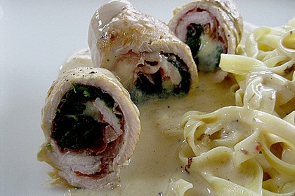 Puten - Spinat - Rouladen 7