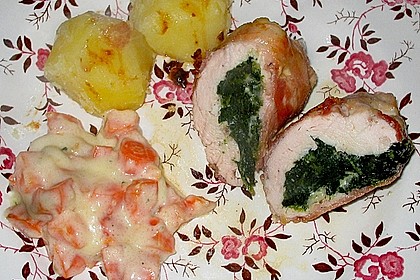 Puten - Spinat - Rouladen 9