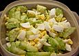 Gurkensalat mit Eiern