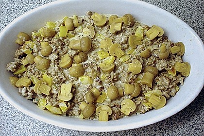 Sahniger Hackauflauf mit Schafsk&auml;se 1