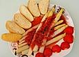 Spargel mit Erdbeersauce Low Fett 30