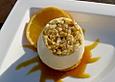 Geeiste Ingwer - Limonen - Mousse mit Orangenkaramell