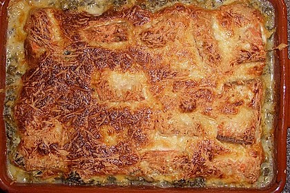 Lachs - Spinat - Auflauf 1