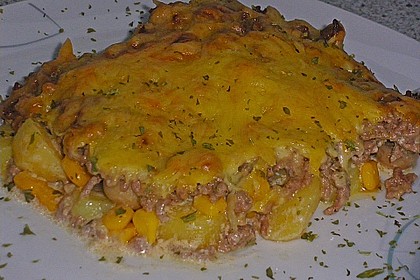 Kartoffelauflauf mit Hackfleisch 16