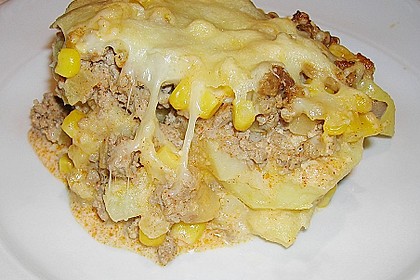 Kartoffelauflauf mit Hackfleisch 1