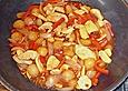 H&auml;hnchen s&uuml;&szlig; - sauer mit buntem Gem&uuml;se