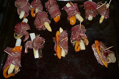 Japanische Steakrollen