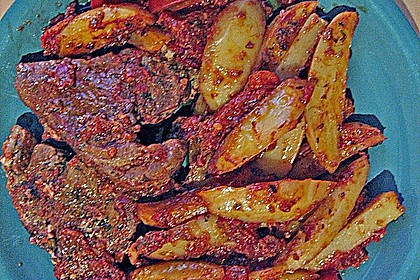 Griechisches Backofenfleisch 8
