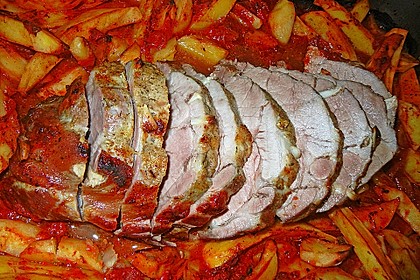 Griechisches Backofenfleisch 3