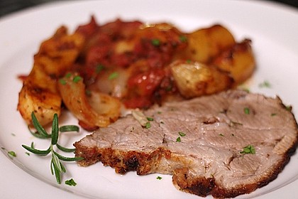 Griechisches Backofenfleisch 4