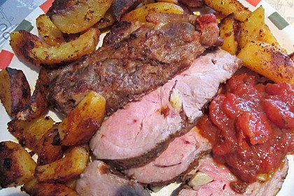 Griechisches Backofenfleisch 6