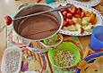 Schokoladen - Obst - Fondue