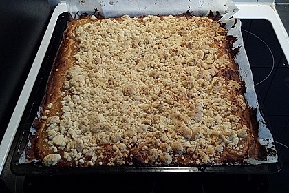 Streusel Apfel Blechkuchen 11