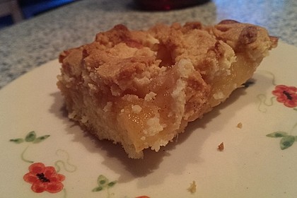 Streusel Apfel Blechkuchen 9