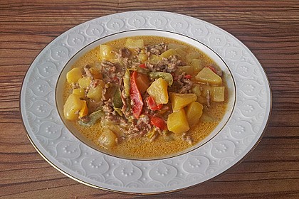 Paprika - Kartoffeltopf mit Hack 2