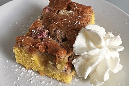 Rhabarberkuchen mit Baiser 6