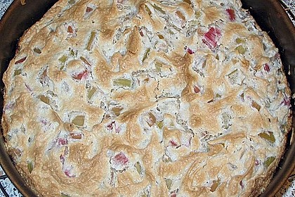 Rhabarberkuchen mit Baiser 10