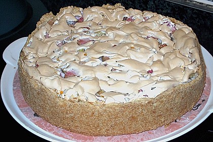 Rhabarberkuchen mit Baiser 15