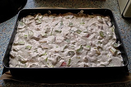 Rhabarberkuchen mit Baiser 19
