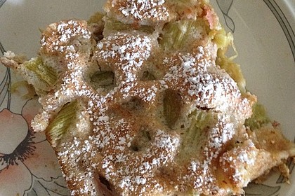Rhabarberkuchen mit Baiser 8