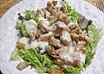 Blattsalat mit warmem H&auml;hnchenfilet