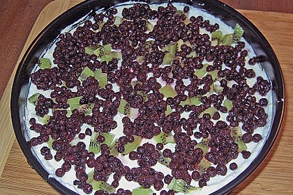 K&auml;se - Heidelbeer Kuchen 3