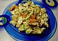 Orientalischer Sommersalat mit Sesam - Dressing