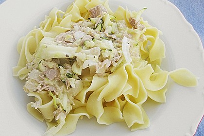 Zucchini - Thunfischpasta 1