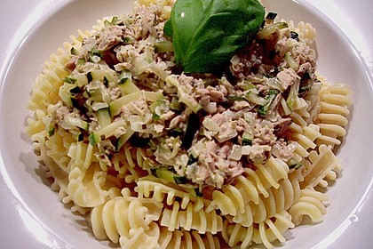 Zucchini - Thunfischpasta 3