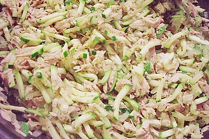 Zucchini - Thunfischpasta 4