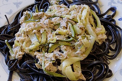 Zucchini - Thunfischpasta 5
