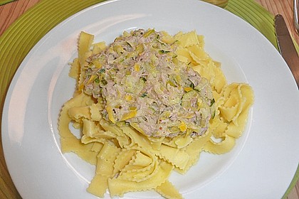 Zucchini - Thunfischpasta 6