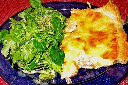 Lachs - Bl&auml;tterteig - Pie 5