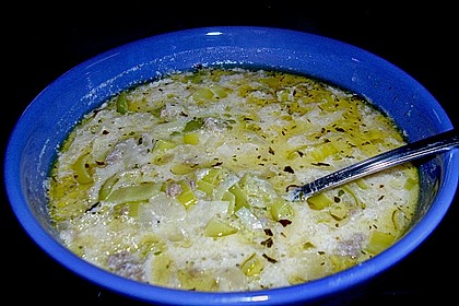Hack-Käse-Porree-Suppe 8