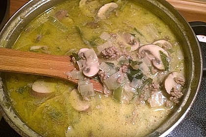 Hack-Käse-Porree-Suppe 13
