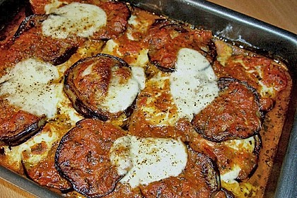 Auberginen &agrave; la Napoli