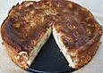 Quark - Apfelkuchen ohne Boden