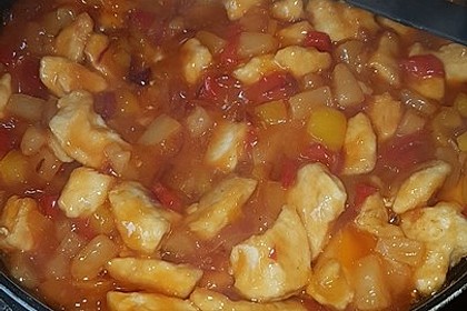 Hähnchen süß-sauer wie beim Chinamann 8