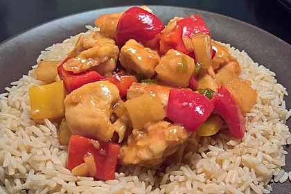 Hähnchen süß-sauer wie beim Chinamann 2