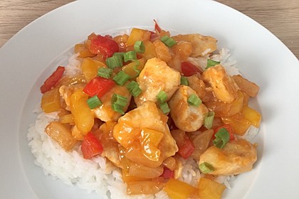 Hähnchen süß-sauer wie beim Chinamann 1
