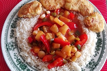 Hähnchen süß-sauer wie beim Chinamann 4