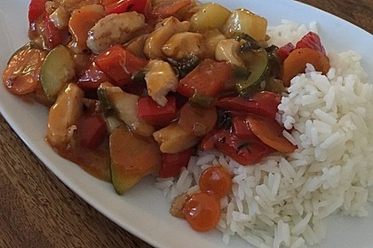 Hähnchen süß-sauer wie beim Chinamann 3