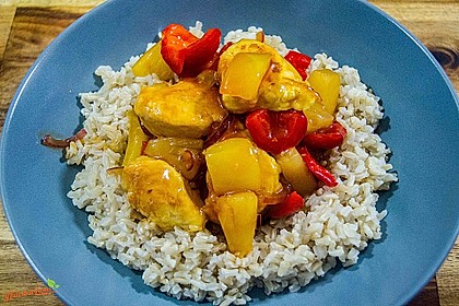 Hähnchen süß-sauer wie beim Chinamann 3