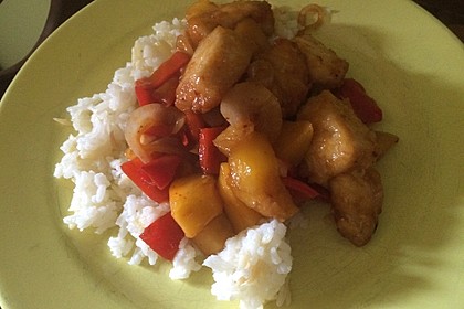 Hähnchen süß-sauer wie beim Chinamann 13