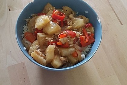 Hähnchen süß-sauer wie beim Chinamann 15