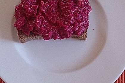 Rote Bete Sonnenblumenkerne Aufstrich 4