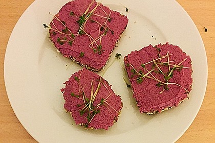 Rote Bete Sonnenblumenkerne Aufstrich 2