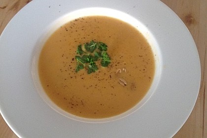Süßkartoffel–Erdnuss-Suppe 6