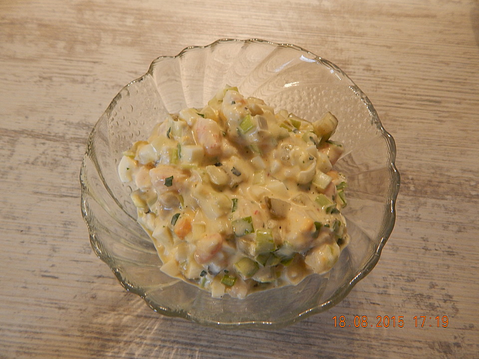 Krabben-Ei-Salat (Rezept mit Bild) von Tina8809 | Chefkoch.de